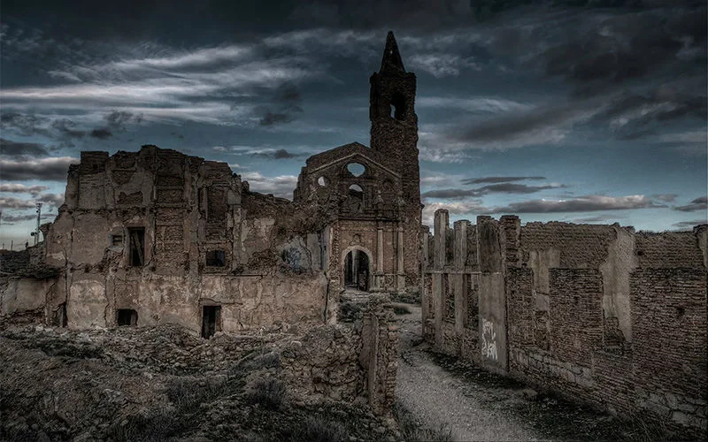 El pueblo de Belchite 貝爾奇特村莊