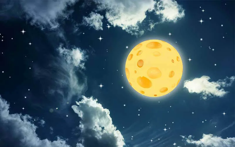 La luna es de queso 月亮是乳酪做的