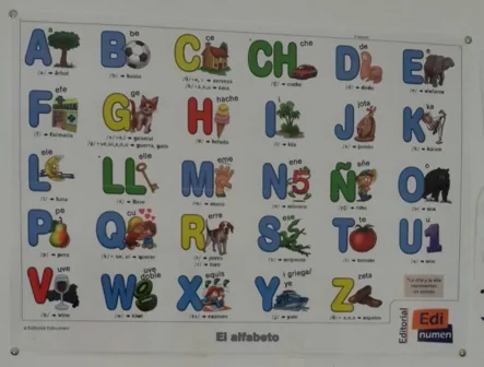 英文字母教育學習海報